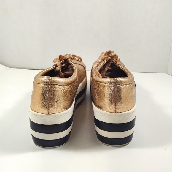 Nature Breeze women's shoes rose gold platform Size: 8.5 - Picture 4 of 5